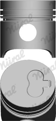 Nüral 87-318708-10 - Piston droxauto.com