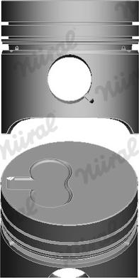 Nüral 87-318708-30 - Piston droxauto.com