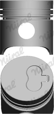Nüral 87-318710-10 - Piston droxauto.com