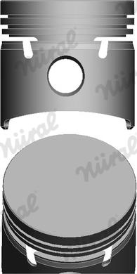 Nüral 87-334600-00DP - Piston droxauto.com