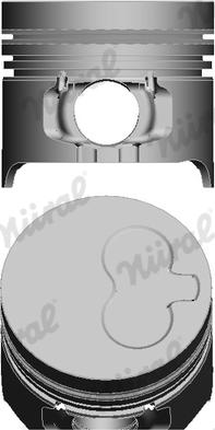 Nüral 87-336505-00 - Piston droxauto.com