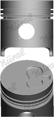 Nüral 87-321500-10 - Piston droxauto.com