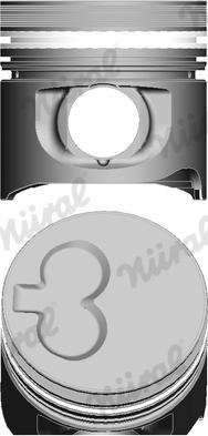 Nüral 87-214500-00 - Piston droxauto.com