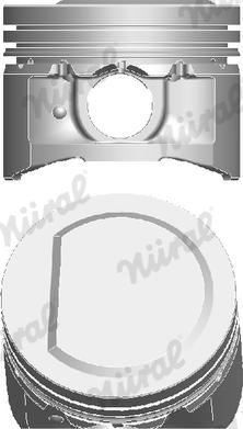 Nüral 87-786307-00 - Piston droxauto.com