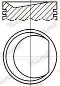 Nüral PI1591100DP STD - Piston droxauto.com