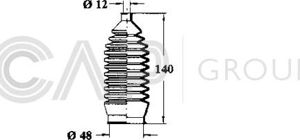 OCAP 1211150 - Joint-soufflet, direction droxauto.com