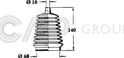 OCAP 1211102 - Joint-soufflet, direction droxauto.com