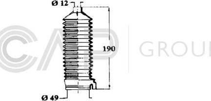 OCAP 1211250 - Joint-soufflet, direction droxauto.com