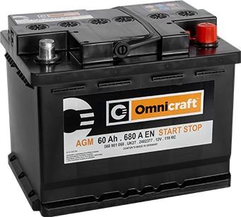 Omnicraft 2402377 - Batterie de démarrage droxauto.com