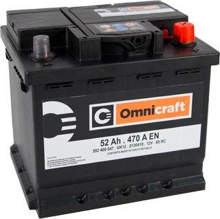 Omnicraft 2130410 - Batterie de démarrage droxauto.com