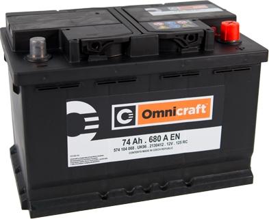 Omnicraft 2130412 - Batterie de démarrage droxauto.com