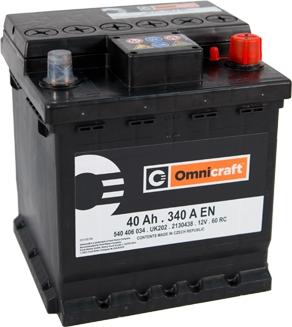 Omnicraft 2130438 - Batterie de démarrage droxauto.com