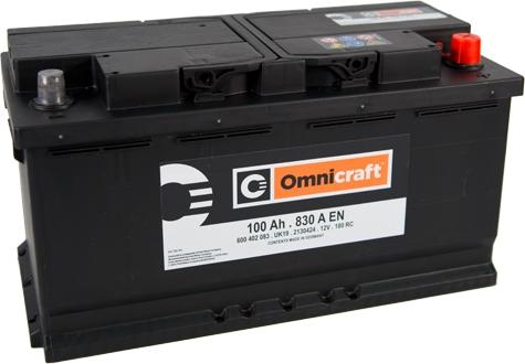 Omnicraft 2130424 - Batterie de démarrage droxauto.com