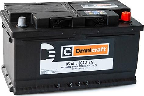 Omnicraft 2354656 - Batterie de démarrage droxauto.com