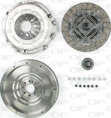 Open Parts CLK9109.04 - Kit d'embrayage droxauto.com