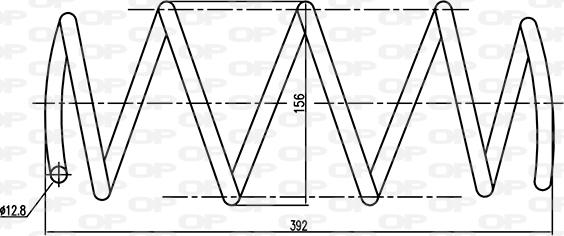Open Parts CSR9282.00 - Ressort de suspension droxauto.com