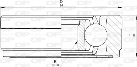 Open Parts CVJ5814.20 - Jeu de joints, arbre de transmission droxauto.com