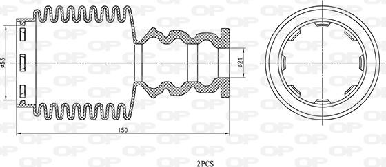 Open Parts DCK5108.02 - Butée élastique, suspension droxauto.com