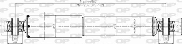 Open Parts SAB8410.32 - Amortisseur droxauto.com