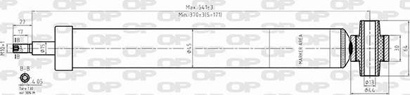 Open Parts SAB8595.32 - Amortisseur droxauto.com