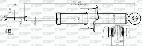 Open Parts SAB8526.32 - Amortisseur droxauto.com