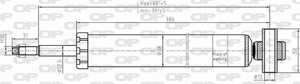 Open Parts SAB8637.32 - Amortisseur droxauto.com
