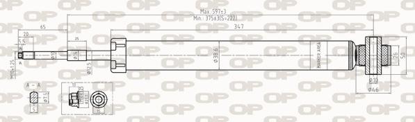 Open Parts SAB8274.32 - Amortisseur droxauto.com