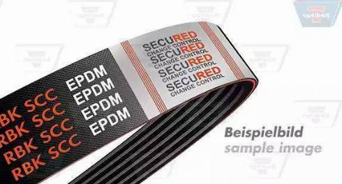 Optibelt 5 PK 1165 SCC - Courroie trapézoïdale à nervures droxauto.com