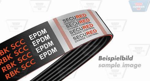 Optibelt 4 PK 950 SCC - Courroie trapézoïdale à nervures droxauto.com