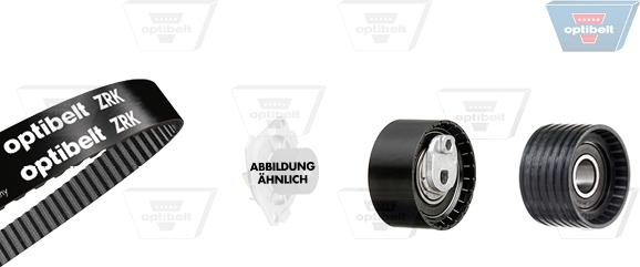 Optibelt KT 1409 W1 - Pompe à eau + kit de courroie de distribution droxauto.com