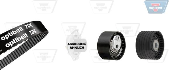 Optibelt KT 1408 W1 - Pompe à eau + kit de courroie de distribution droxauto.com