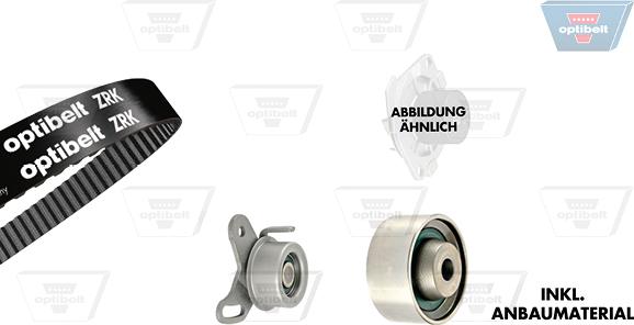 Optibelt KT 1422 W1 - Pompe à eau + kit de courroie de distribution droxauto.com