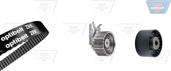 Optibelt KT 1595 - Kit de distribution droxauto.com
