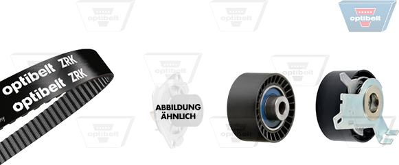 Optibelt KT 1504 W1 - Pompe à eau + kit de courroie de distribution droxauto.com