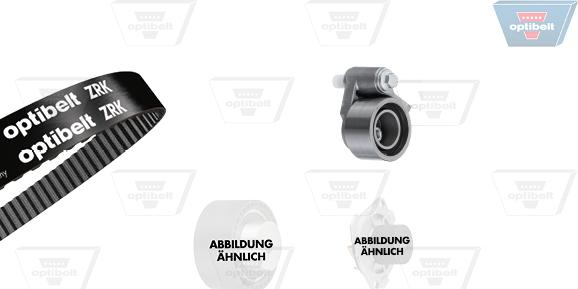 Optibelt KT 1506 W1 - Pompe à eau + kit de courroie de distribution droxauto.com