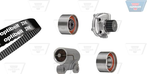 Optibelt KT 1502 W1 - Pompe à eau + kit de courroie de distribution droxauto.com