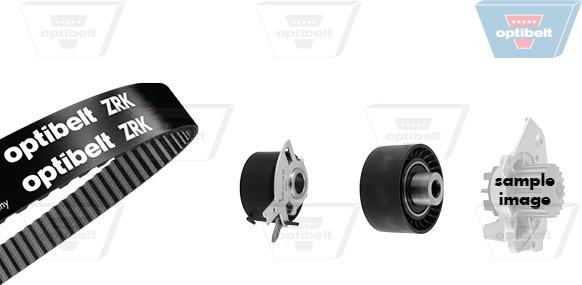 Optibelt KT 1607 W1 - Pompe à eau + kit de courroie de distribution droxauto.com