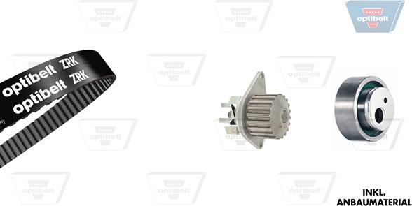 Optibelt KT 1013 W1 - Pompe à eau + kit de courroie de distribution droxauto.com