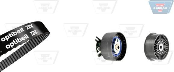 Optibelt KT 1392 - Kit de distribution droxauto.com