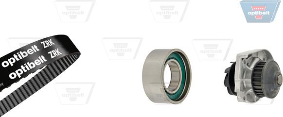 Optibelt KT 1324 W1 - Pompe à eau + kit de courroie de distribution droxauto.com