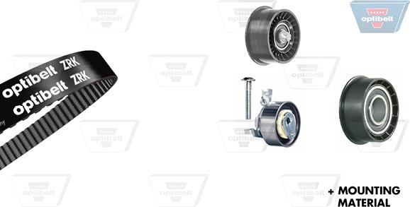 Optibelt KT 1207 - Kit de distribution droxauto.com