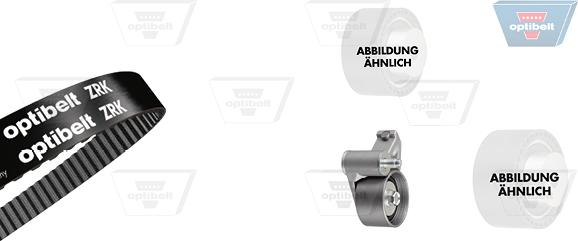 Optibelt KT 1280 - Kit de distribution droxauto.com