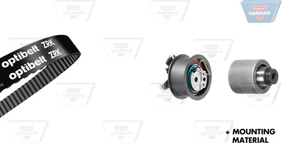 Optibelt KT 1237 - Kit de distribution droxauto.com