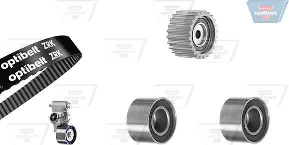 Optibelt KT 1275 - Kit de distribution droxauto.com