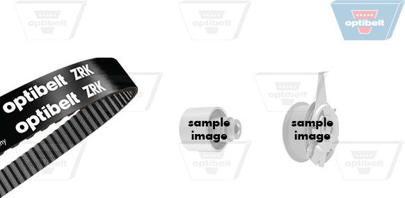 Optibelt KT 1728 - Kit de distribution droxauto.com