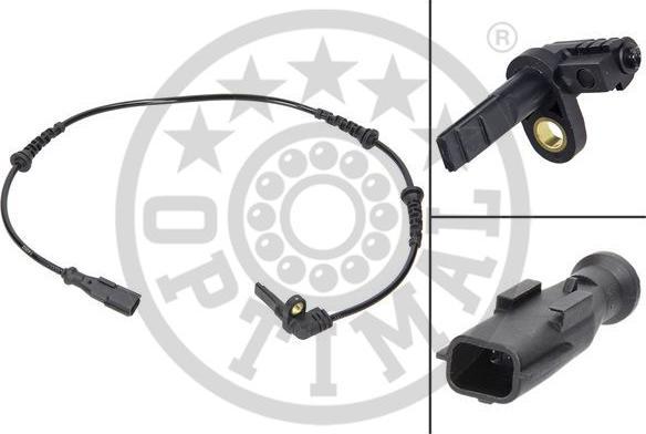 OPTIMAL 06-S455 - Capteur, vitesse de roue droxauto.com