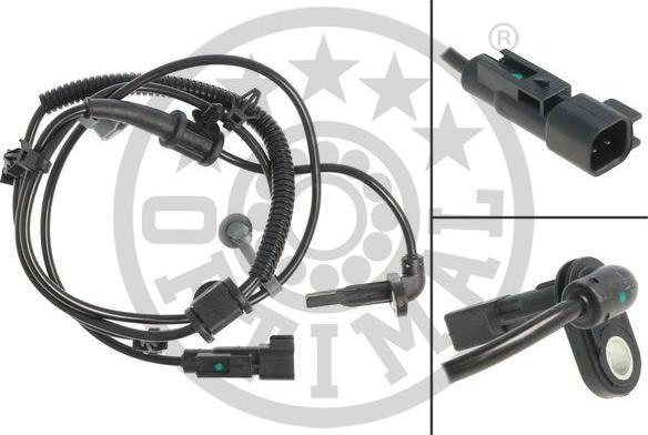 OPTIMAL 06-S569 - Capteur, vitesse de roue droxauto.com