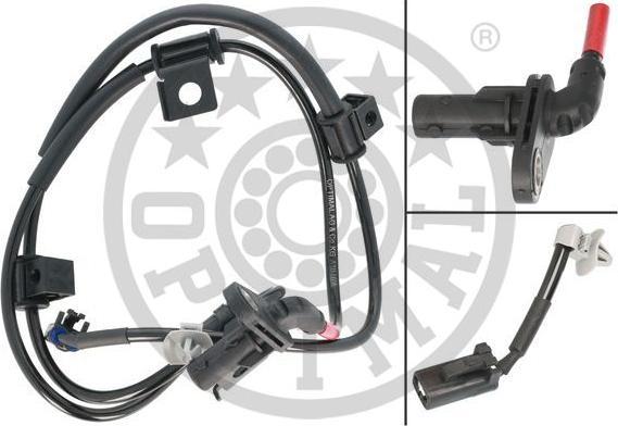 OPTIMAL 06-S505 - Capteur, vitesse de roue droxauto.com