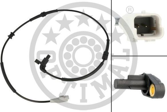OPTIMAL 06-S706 - Capteur, vitesse de roue droxauto.com