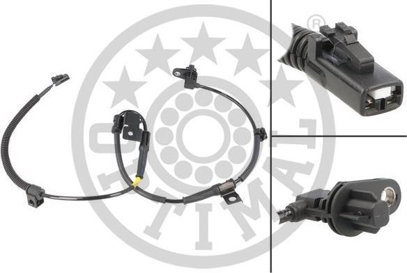 OPTIMAL 06-S729 - Capteur, vitesse de roue droxauto.com